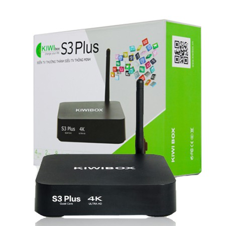 Android Box Kiwi S3 Pro( Thông minh hơn cả  Smart TV)