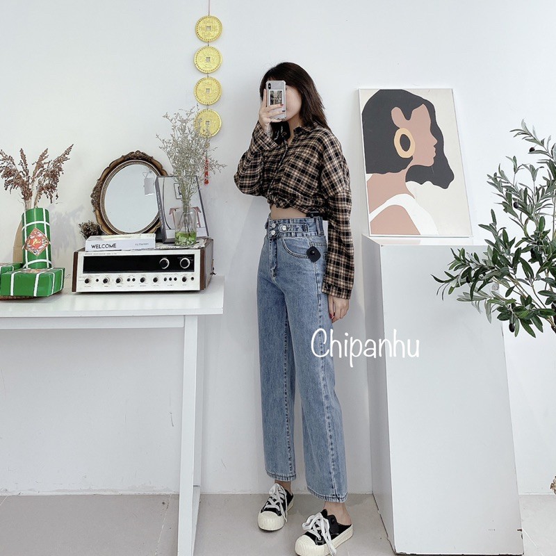 Quần Suông 2 khuy cạp QS1039