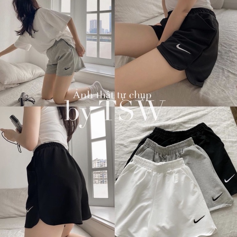 Quần Basic Shorts In Chữ Unisex