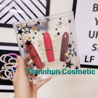 [Có bill macys -chính hãng] Set 3 son mac - relentlessly red - diva - see sheer (tách set no box)