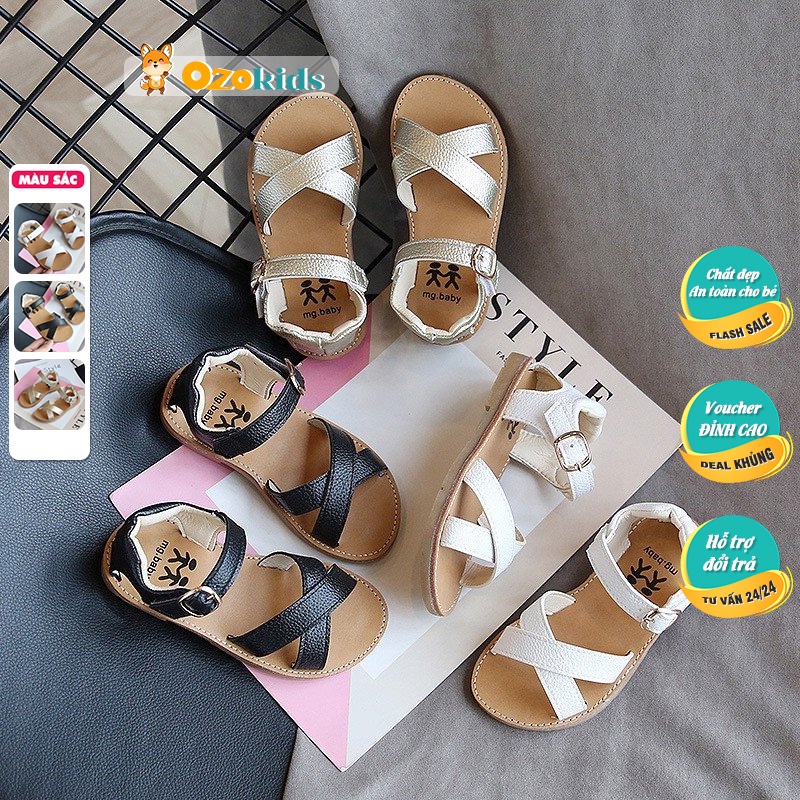 Sandal cho bé gái LOBY sành điệu G0105005 (size 31 - size 30)