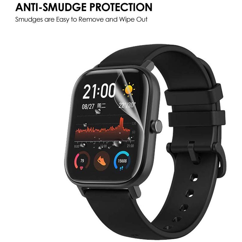 Miếng Dán Bảo Vệ Màn Hình Đồng Hồ Thông Minh Huami Amazfit Gts