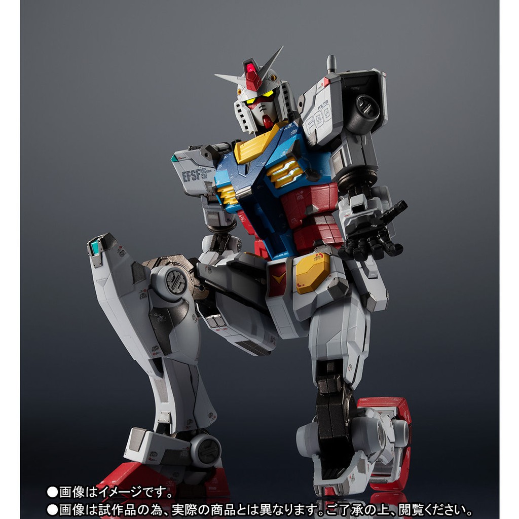 Mô Hình Chogokin RX-78F00 Gundam Factory Yokohama Đồ Chơi Anime Nhật