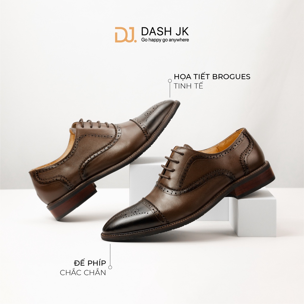 Giày Tây Nam Oxford Cổ Điển Cao Cấp DASH JK Classical - CL01