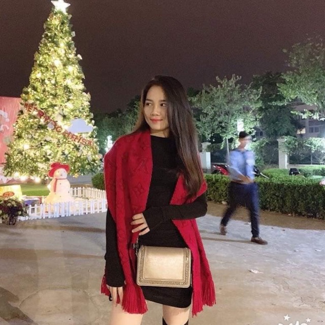 Khăn len lv cao cấp