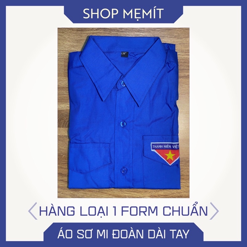 Combo áo sơ mi Đoàn Thanh Niên vải Pangrim đẹp và mũ lưỡi trai Kaki
