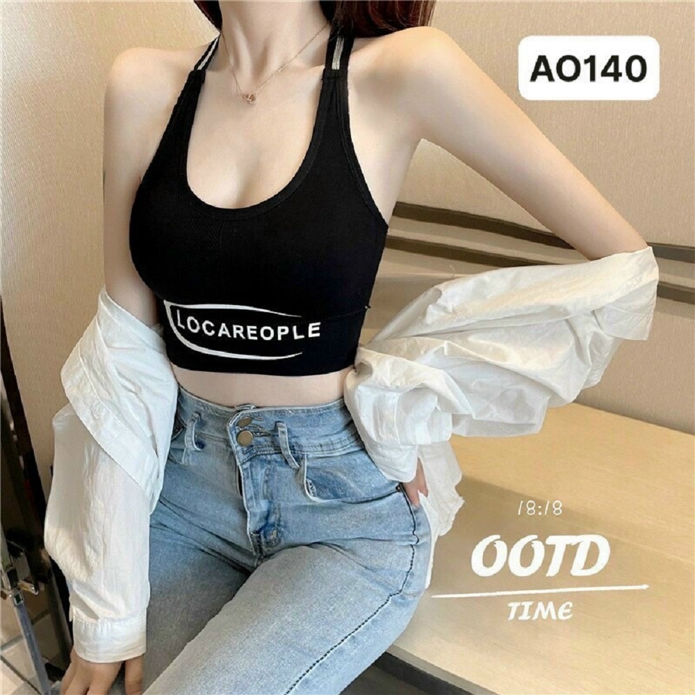 Áo Bra Locareople Chất Dệt Cực Đẹp (Đồ Tập Gym-Yoga Nữ)
