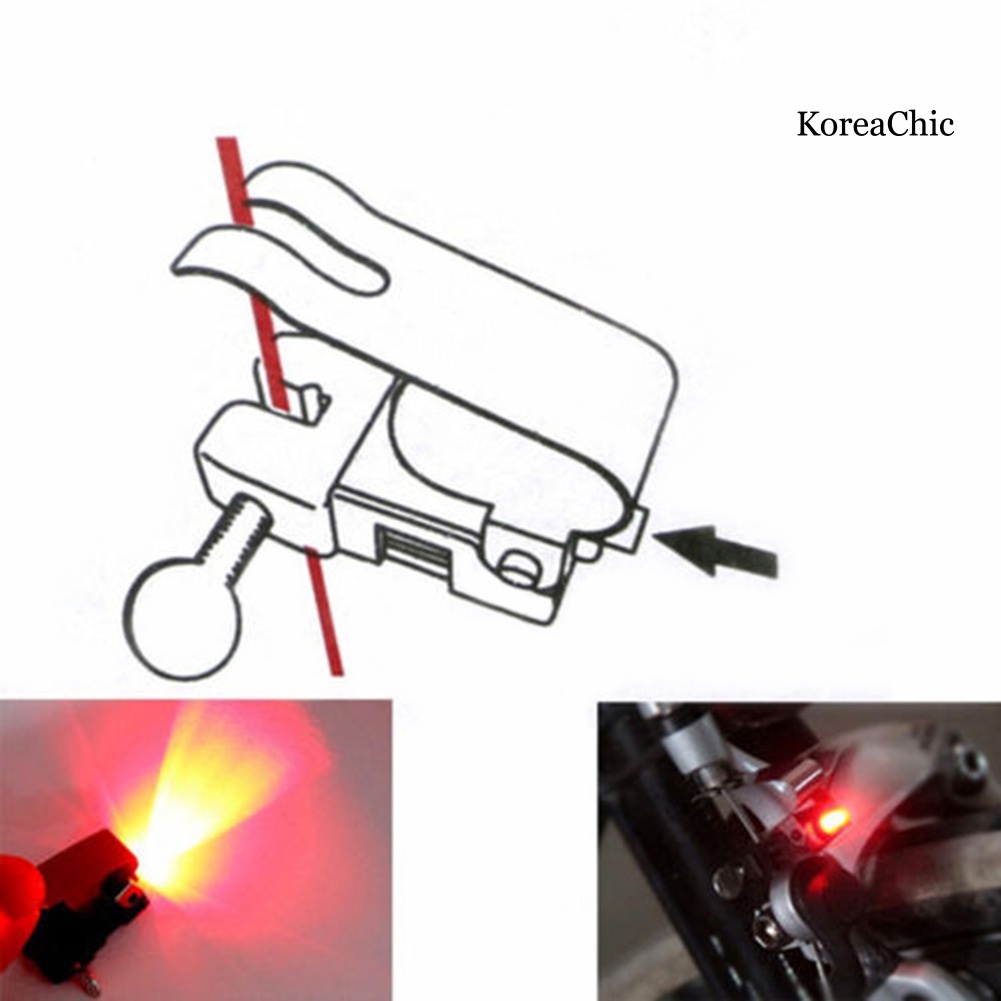 Đèn LED Phanh Xe Màu Đỏ An Toàn Tiện Dụng Cho Xe Đạp