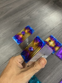 Nắp chụp tăng sên âm titan