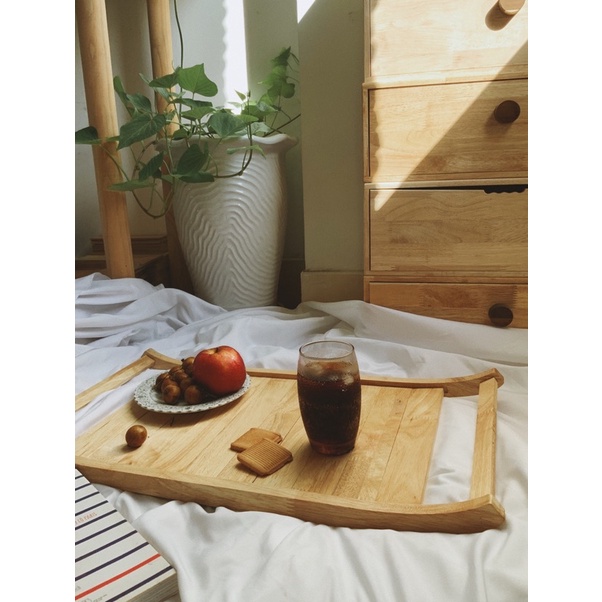 Khay gỗ decor tự nhiên