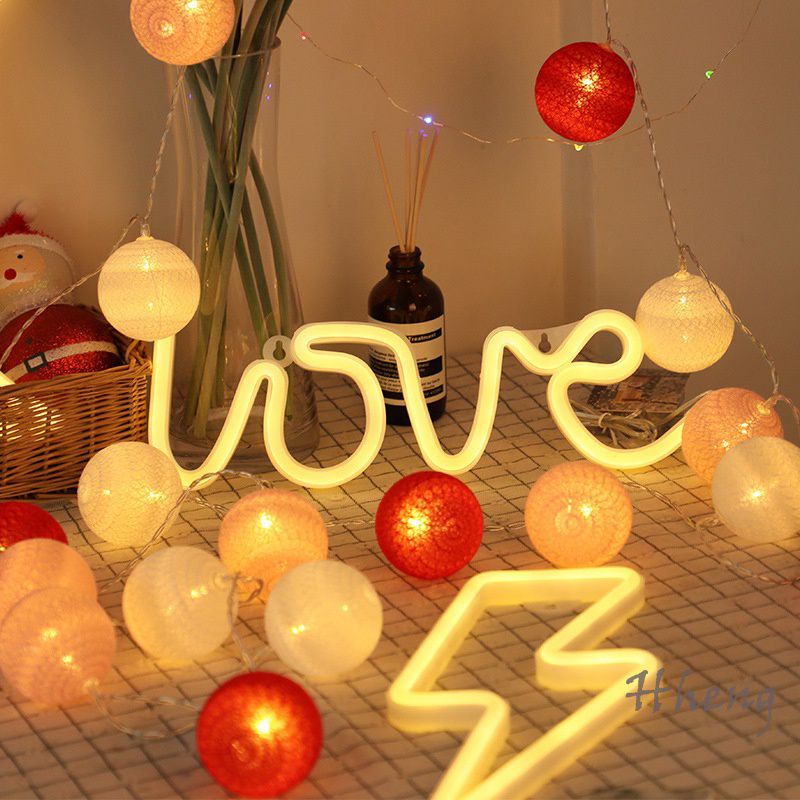 Đèn LED neon chữ LOVE trang trí sinh nhật cầu hôn, đèn decor phòng siêu bền đẹp - Kemshop K73