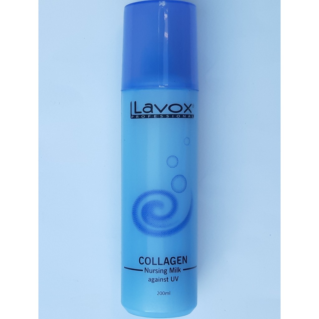 Sữa dưỡng tóc Collagen Nursing Milk against UV  Lavox 280ml
