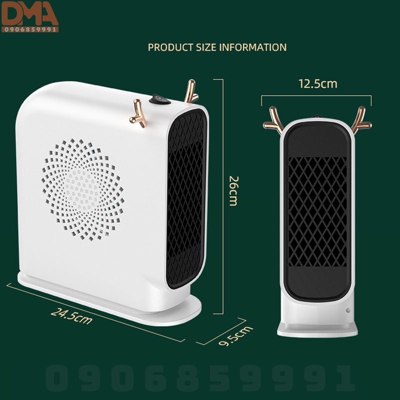 (Mới 2021) Máy sưởi xách tay,quạt sưởi văn phòng,nhà ở (N7)