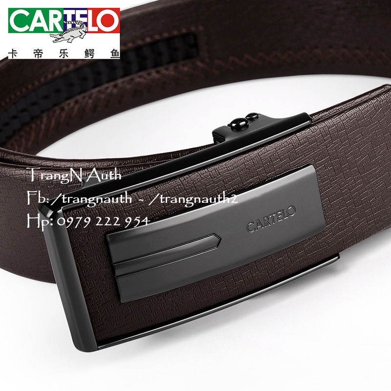 Dây Nịt Thắt Lưng Thời Trang Nam Hãng Cá Sấu Da Đẹp Sang Trọng Fullbox Nhiều Màu Trangnauth F220