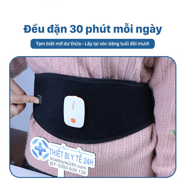 Đai massage giảm mỡ bụng ,máy matxa bụng,đai rung giảm mỡ Fitness 1102,giảm mỡ hiệu quả với các bài tập như phòng gym