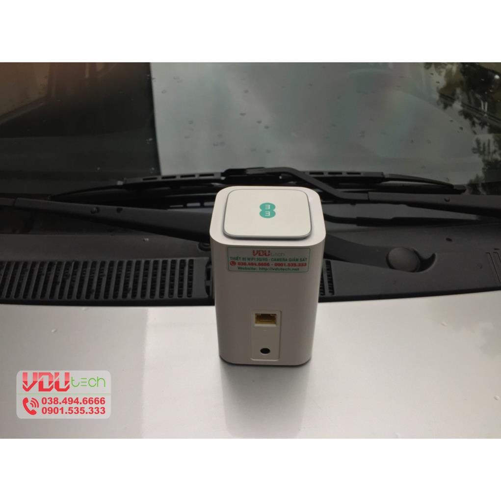 Bộ phát Wifi 4G - Huawei E5180 Cube, 32 thiết bị truy cập, 1 cổng LAN. Dùng cho xe khách, nơi ko kéo được mạng