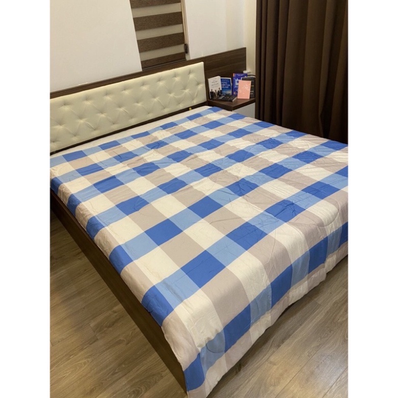 CHĂN HÈ THU MUJI KẺ TRẦN BÔNG, chăn văn phòngLOẠI 1 Siêu Rẻ