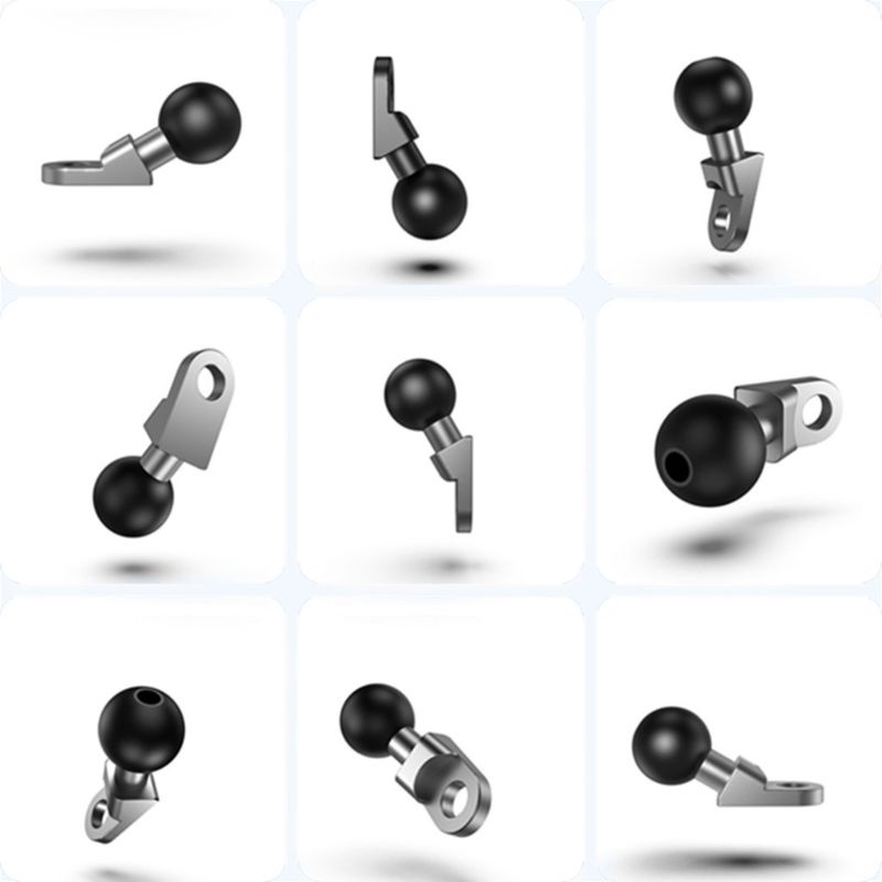 Đế gắn xe máy bằng nhôm có lỗ 10mm và 1&quot;