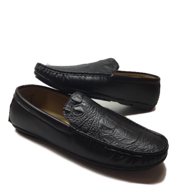 Giầy nam lười vân cá sấu | BigBuy360 - bigbuy360.vn