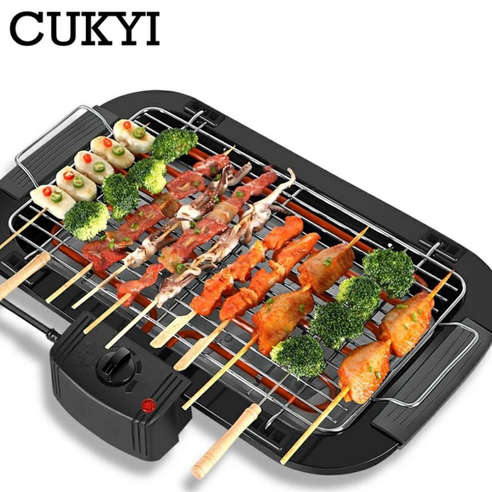 (Giá sale) Bếp nướng điện BBQ không khói (kiểu than hoa) tiện dụng