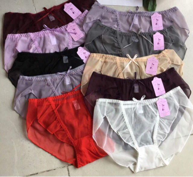 5-10 QUẦN LÓT REN LƯỚI FORM LỚN 0346 ❤️❤️ 50-60kg | BigBuy360 - bigbuy360.vn