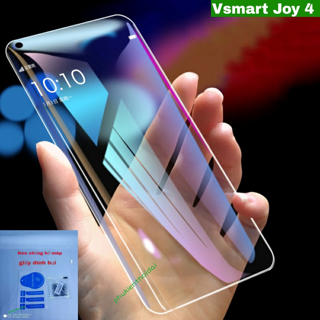 Cường lực Vsmart Joy 4 / Live 4 / Live / Active 3 / Aris trong suốt loại tốt 9H / 2.5D