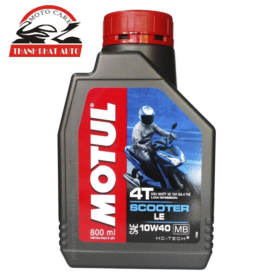 Nhớt dùng cho xe tay ga cao cấp Motul SCOOTER LE 10W40 1L