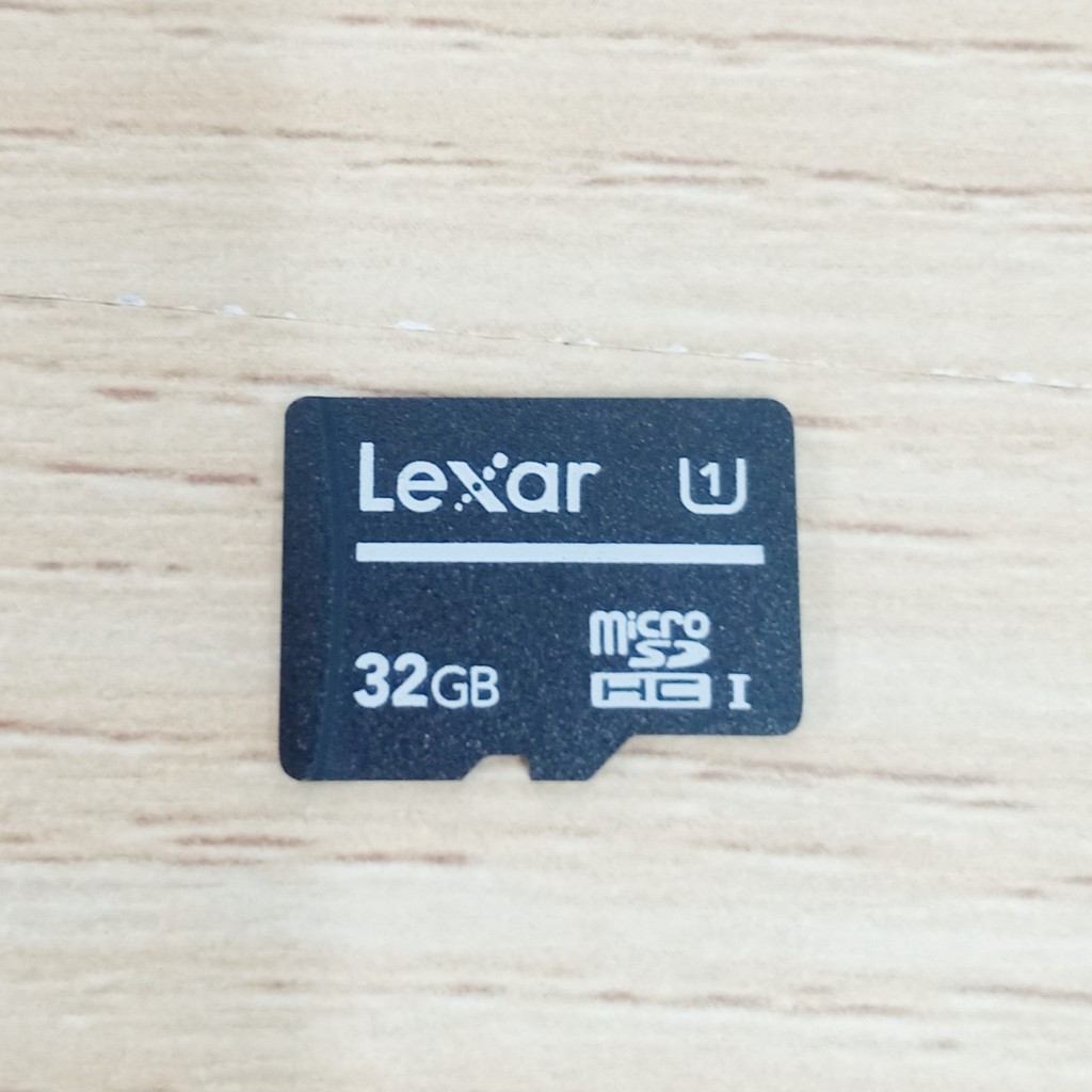 Thẻ nhớ 32GB Micro SDHC C10 LEXAR (không kèm Adapter)