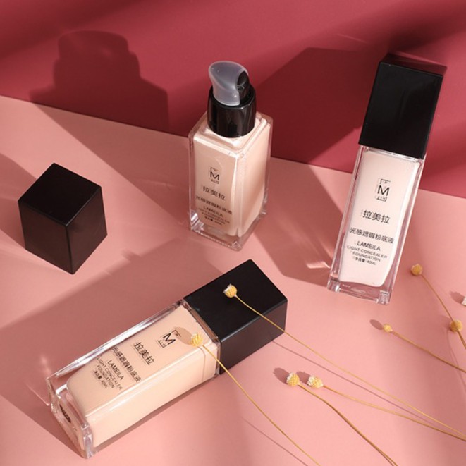 Kem Nền trang điểm M LAMEILA 3020 nakeup foundation nội địa auth mịn da nâng tông che khuyết điểm sỉ tốt - GIÁ GỐC 12