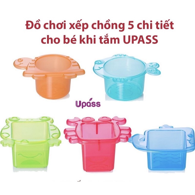 Bộ Đồ Chơi Nhà Tắm Xếp Chồng Upass