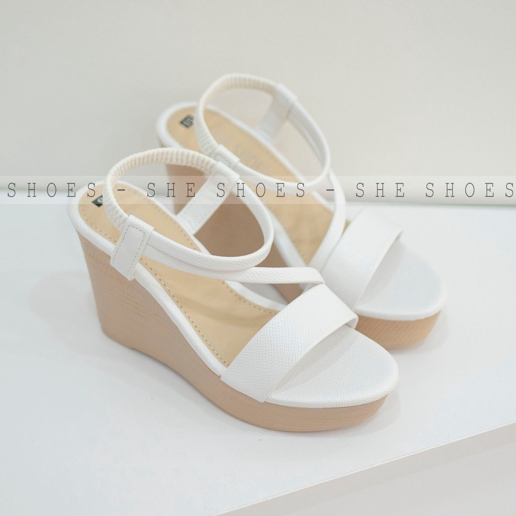 Giày sandal đế xuồng ♥️♥️ sandal quai ngang 9p siêu xinh. ĐỘC QUYỀN BỞI SHE SHOES - SDX09042