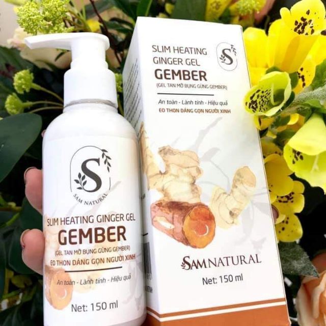 Kem tan mỡ gừng Gember Sam Natural