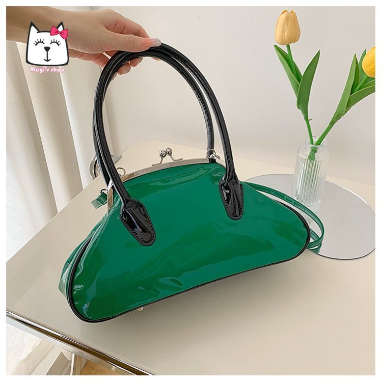 Túi Đeo Chéo Da Bóng Thời Trang Mới