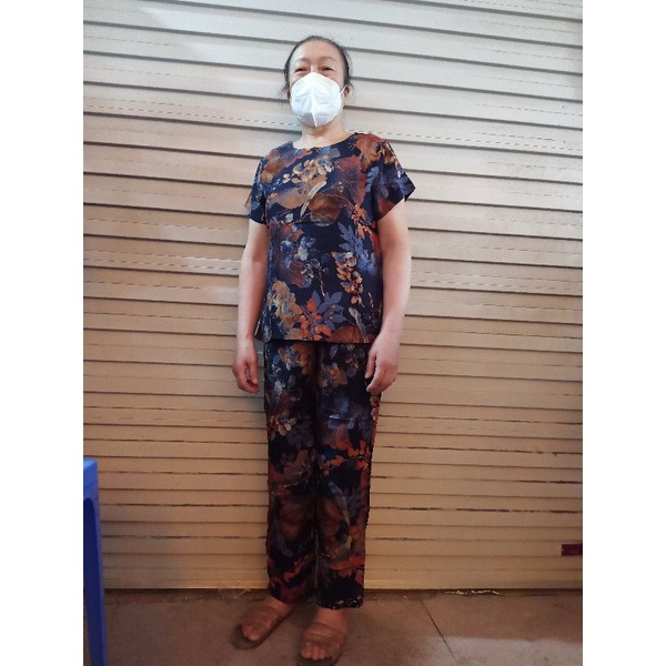 bộ lanh nhung dày đẹp cao cấp nữ trung tuổi