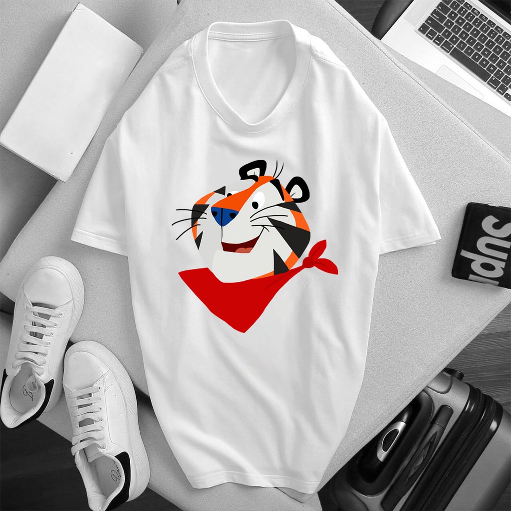 ÁO PHÔNG CỘC TAY Hổ Con Ngộ Nghĩnh IN HÌNH THỜI TRANG GIÁ RẺ CHƯA TỪNG CÓ LÀM QUÀ TẶNG - 446