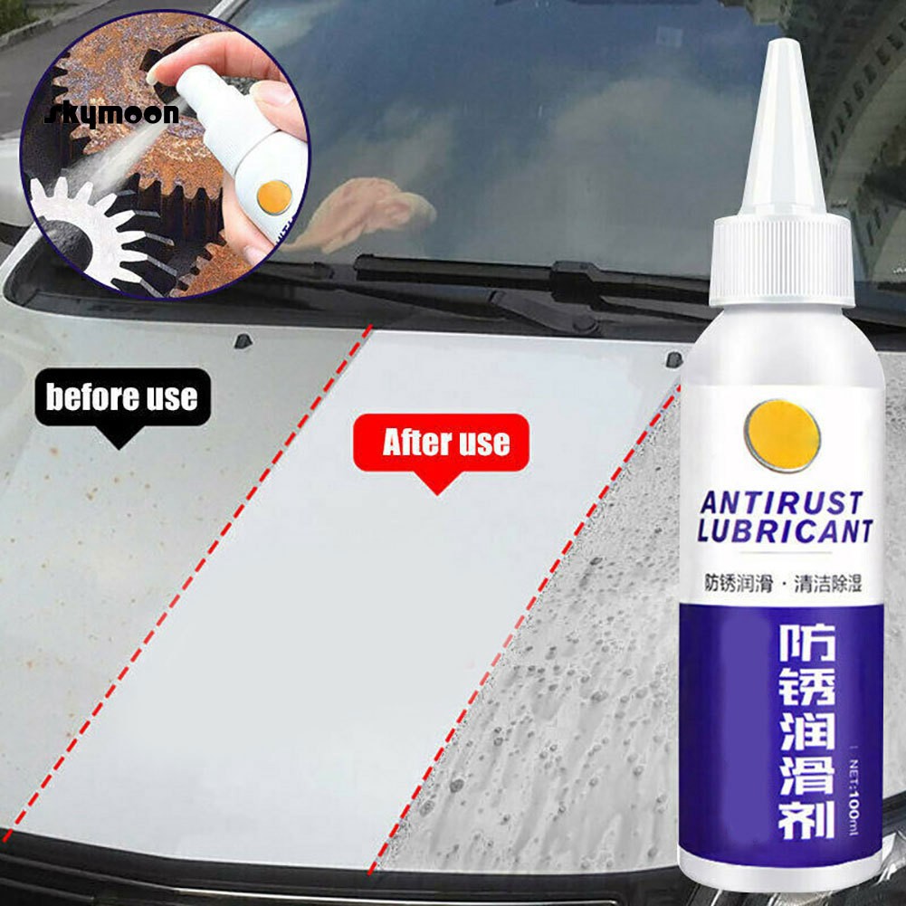 100ml Multi-purpose Car Maintenance Rust Inhibitor Remover Derusting Lubricant
