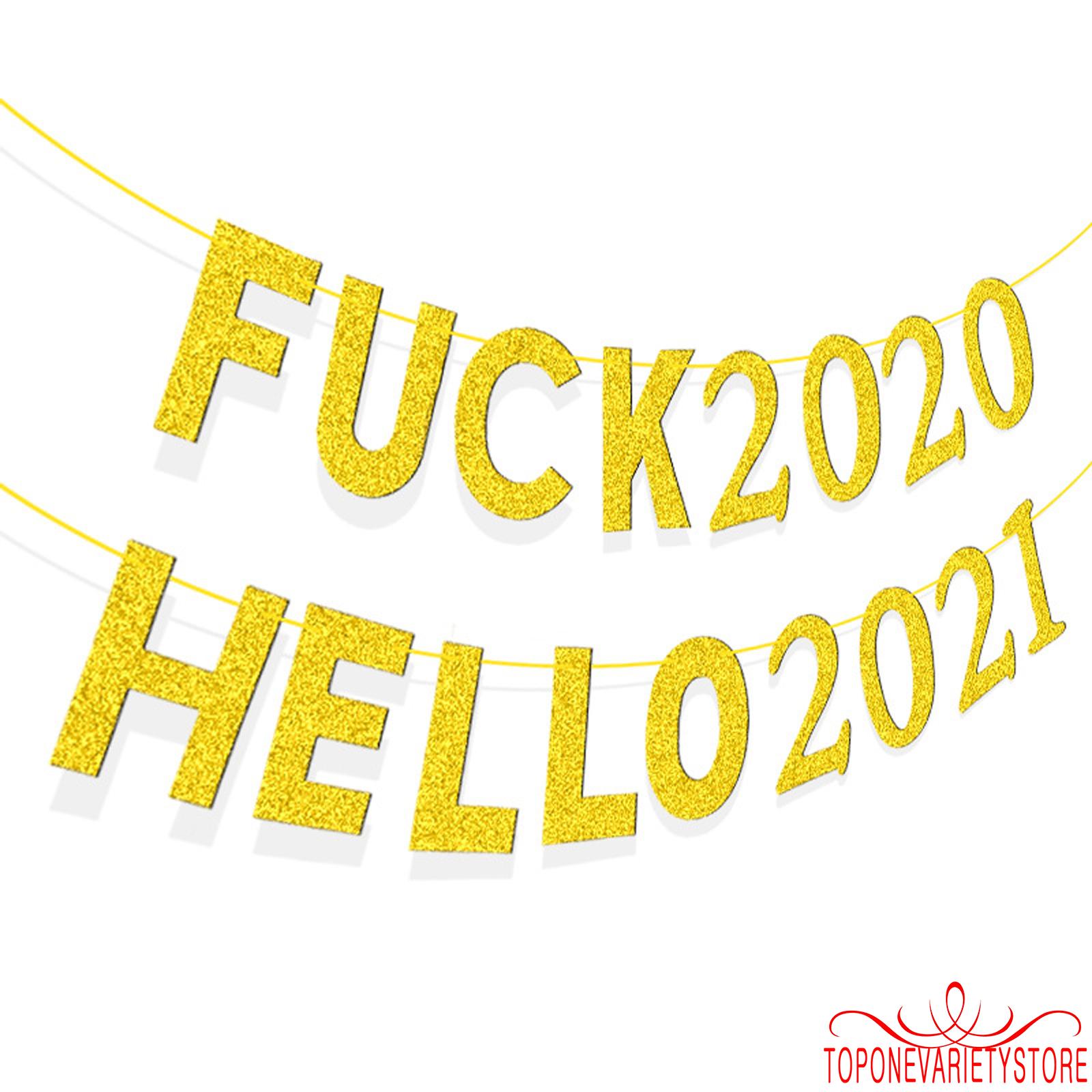 Dây Treo Trang Trí Hình Lá Cờ 2020 Hello 2021