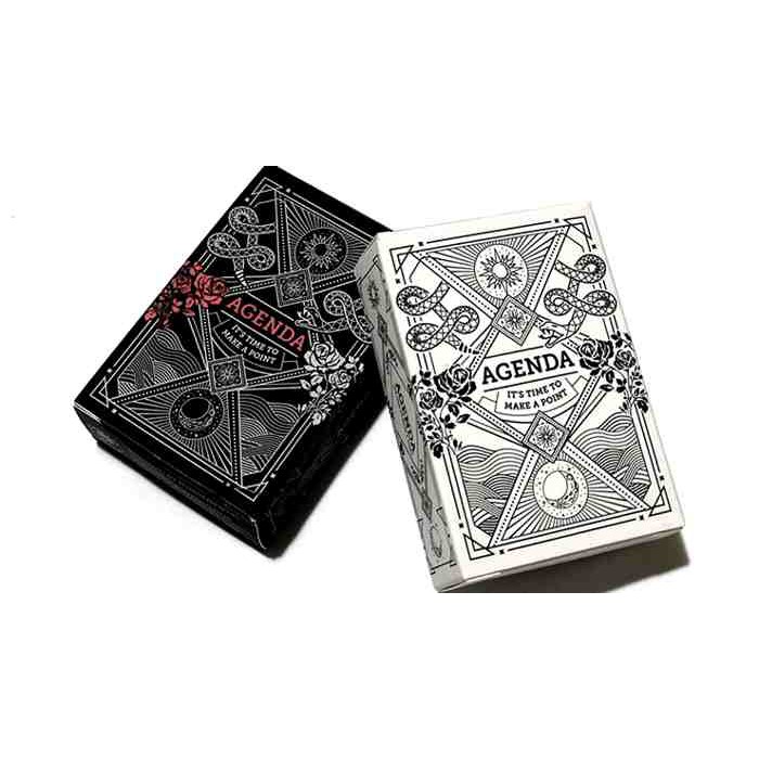 Bài ảo thuật bicycle USA cao cấp : Mini Agenda Playing Cards (Black)