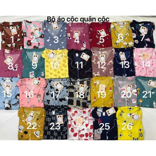 Nhập lexu28 giảm 10k đơn từ 99k_ bộ đồ ngủ pyjama cộc