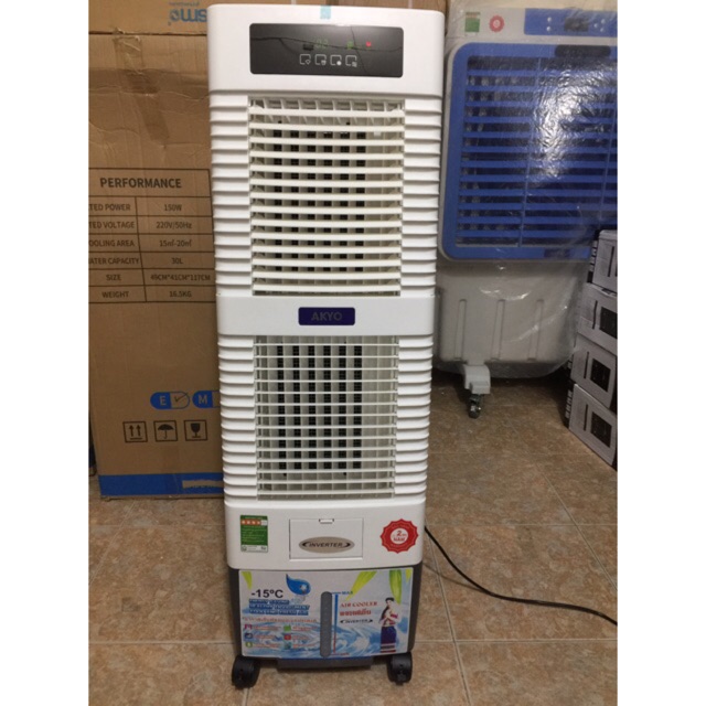 Quạt điều hòa không khí AKYO Inverter AK3000, quạt 2 tầng, 150w, lưu lượng gió 3000m3/h MADE IN THAILAND, BẢO HÀNH 2 NĂM