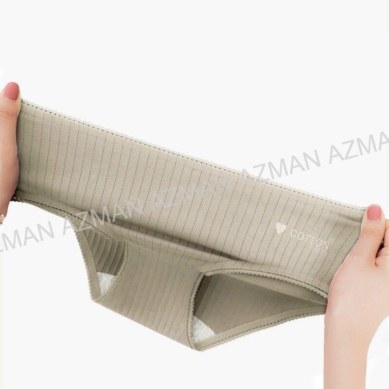 Quần Lót Nữ Cotton Tăm, Quần Lót Kháng Khuẩn Trơn Nhiều Màu Dễ Thương Cottony QL03