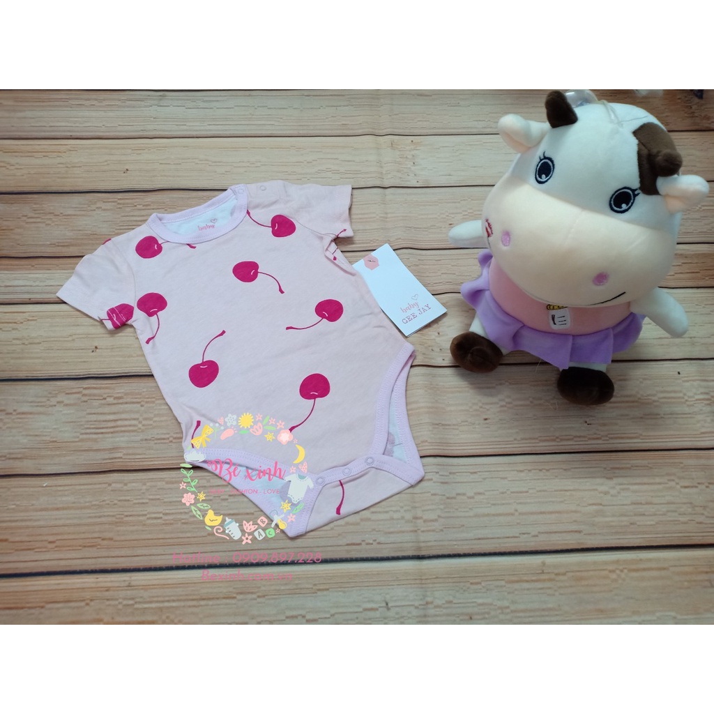 Bộ Body Chip Bé Gái, Body Liền Thân Mùa Hè Vải 100% Cotton Hàng Cao Cấp - Body Đùi Xuất Hàn Cho Bé Sơ Sinh 0 - 24M