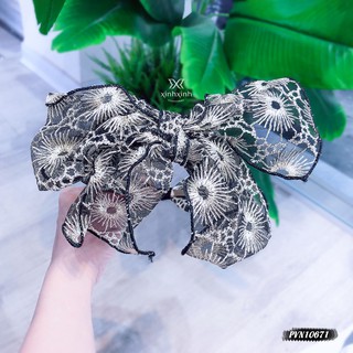 Xước tóc, bờm tóc nơ voan quyến rũ - Xinh Xinh Accessories