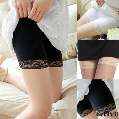 Quần ngắn nữ dạng lót viền ren thời trang tiện dụng