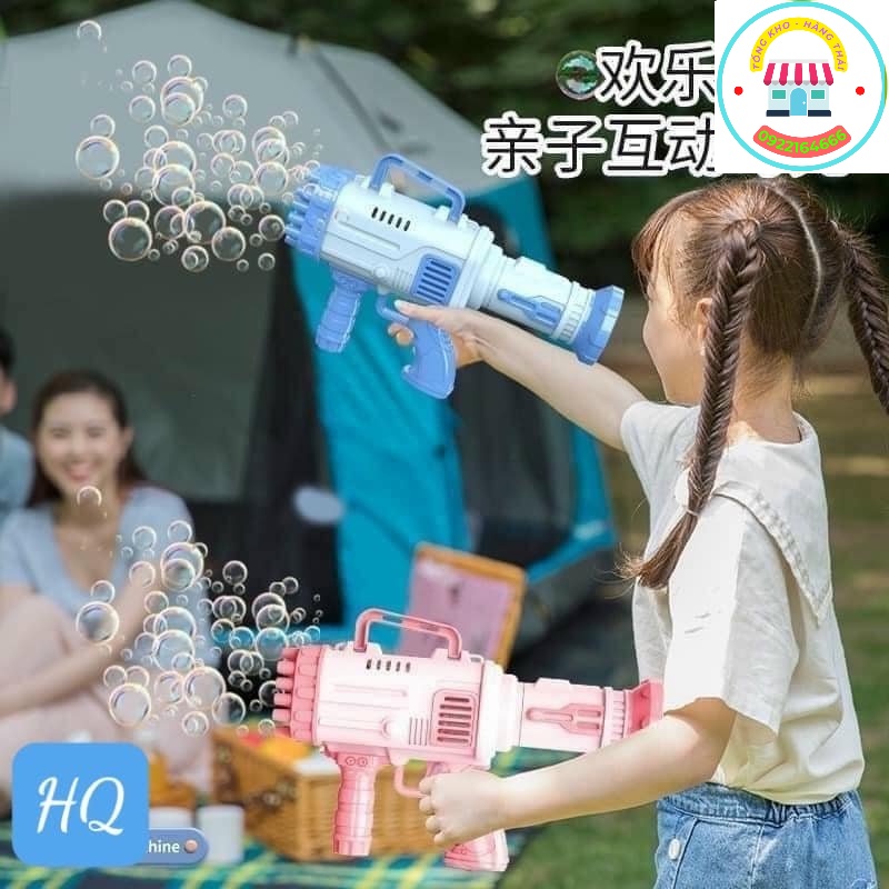 Đồ Chơi Bắn Bong Bóng 32 Nòng, Đồ Chơi Bắn Bóng Siêu Mạnh (Tặng Nước) Đồ chơi hot 2022 TONGKHOHANGTHAI1