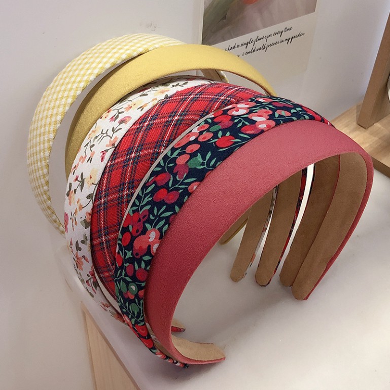 Bộ 1/3 Cài tóc INS thiết kế bản rộng kiểu mới dễ thương cho nữ