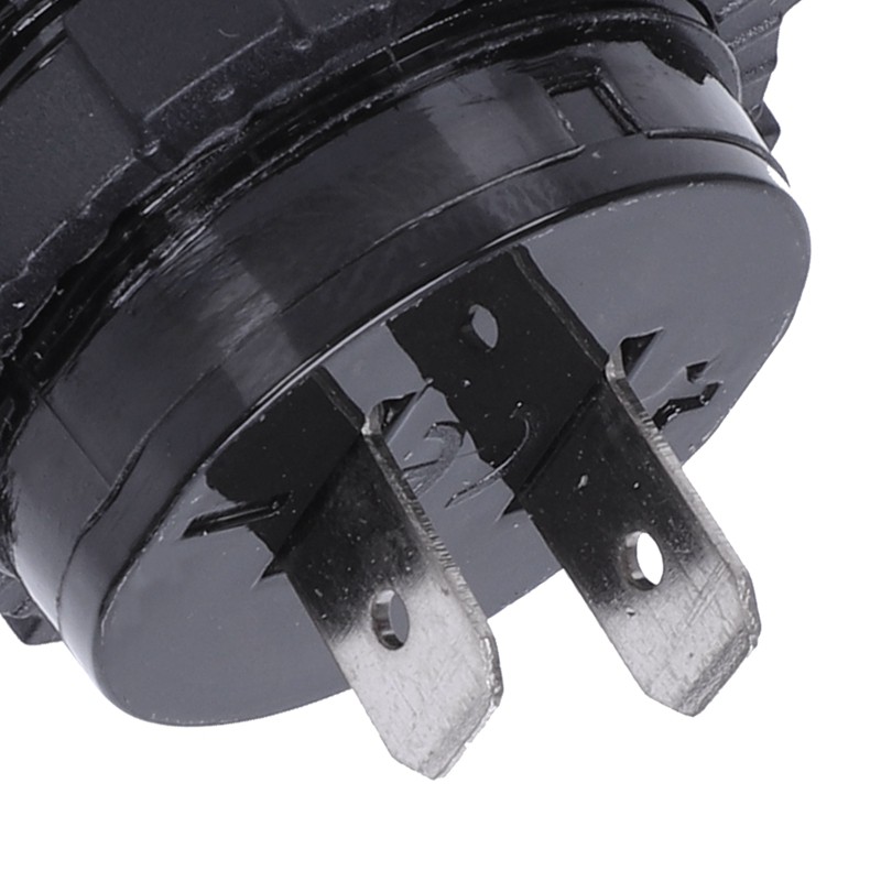 Vôn Kế Kỹ Thuật Số Có Đèn Led Xanh Dc 12v-24v Chống Thấm Nước Cho Xe Hơi Xe Máy