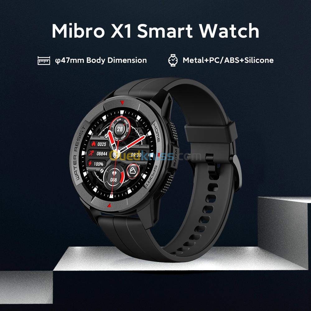 Đồng Hồ Thông Minh Mibro X1 Màn Hình 1.3-Inch AMOLED Chống Nước 5ATM