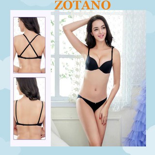 Áo ngực cài trước quai mảnh al04