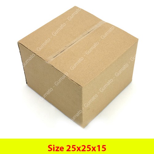 Combo 20 thùng KBS Size 25x25x15 giấy carton gói hàng Everest